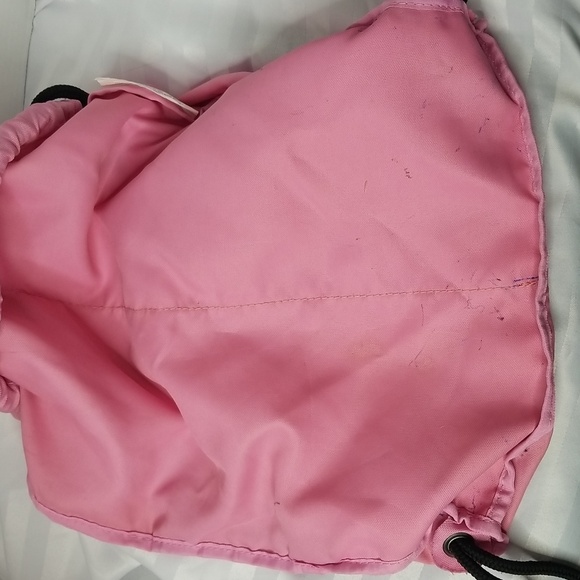 REALTREE PINK CANVAS DRAWSTRING BAG BACKPACK - Picture 8 of 8